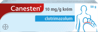 Canesten krém 10mg/g 50g
