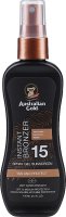 Australian Gold SPF 15 Spray Gel + Bronzer 100ml Australian Gold SPF 15 Spray Gel + Bronzer 100ml