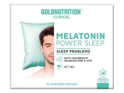 GoldNutrition Clinical Melatonin Power Sleep 30 kapslí 30 ks