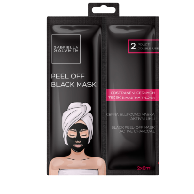 Gabriella Salvete Pleťová maska Black Peel Off Mask 2x8ml