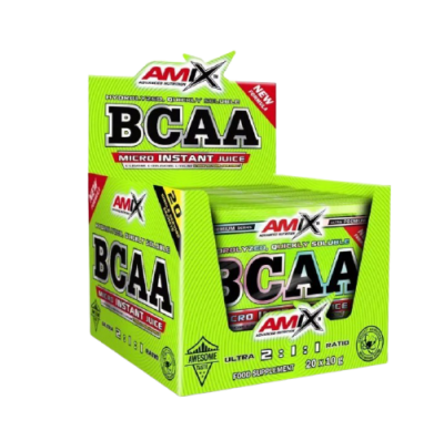 Amix BCAA Micro Instant, Green Apple, 20 x 10 g