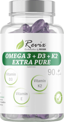 Revix Omega 3 + D3 K2 E 90 kapslí