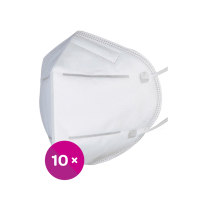 Respirátor FFP2 bílý 10ks