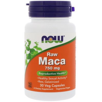 Now Foods Maca extrakt 750mg 30 kapslí