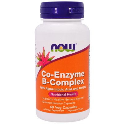 Now Foods Co-Enzyme B-Complex 60 kapslí