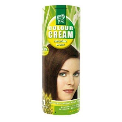 Henna Plus Přírodní barva na vlasy krémová čokoládová 5.35 60 ml