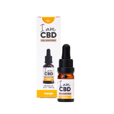 I am CBD Full spectrum olej 15% mango 10ml