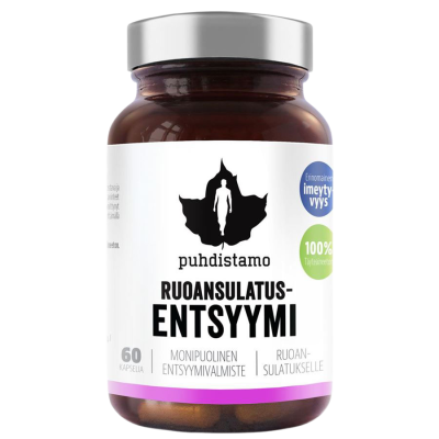 Puhdistamo Digestive Enzymes (Trávicí enzymy) 60 kapslí