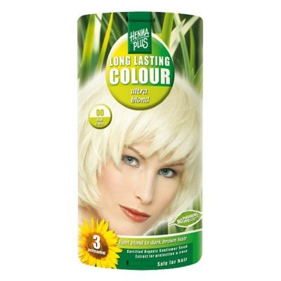 HennaPlus Přírodní barva na vlasy ultra blond 00 zesvětlující 100ml