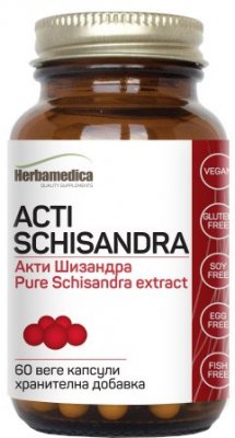 Herbamedica Acti Shisandra 400mg, 60 kapslí