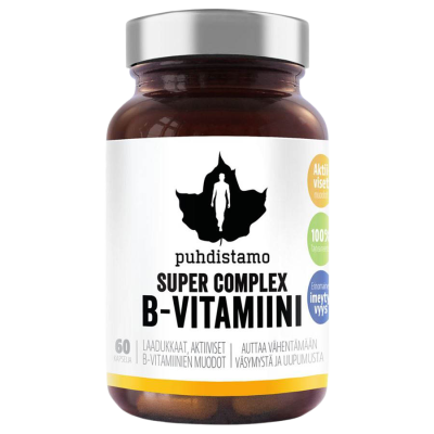 Puhdistamo Super Vitamin B-Complex 60 kapslí