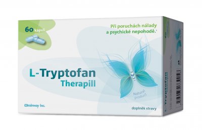 Brainway L-Tryptofan Therapill 60 kapslí