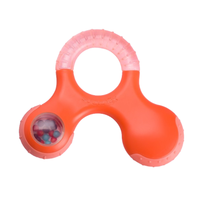 Suavinex Kousátko Step 3 oranžové +6m