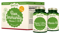 GreenFood Nutrition Box Immunity + Pillbox 2 x 60 kapslí