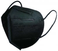 Respirátor FFP2 - černý bez ventilu 25ks
