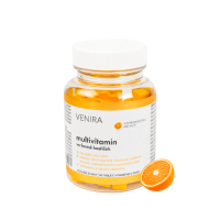 Venira Multivitamin ve formě kostiček Pomeranč 90 tablet