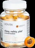 Venira Vlasy, nehty, pleť ve formě kostiček Meruňka 120ks Venira Vlasy, nehty, pleť ve formě kostiček Meruňka 120ks