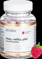 Venira Vlasy, nehty, pleť ve formě kostiček Malina 120ks Venira Vlasy, nehty, pleť ve formě kostiček Malina 120ks