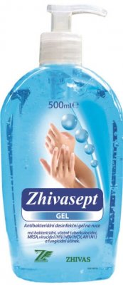Zhivasept Antibakteriální dezinfekční gel na ruce 500ml