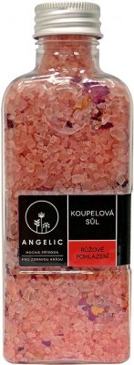 Angelic Koupelová sůl, Růžové pohlazení 260 g