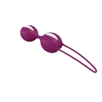 FunFactory Venušiny kuličky Smartballs teneo duo bílo-fialové