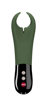 FunFactory Pánský vibrační masturbátor Manta zeleno-černý