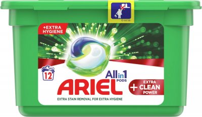 Ariel gelové kapsle Extra Clean 12ks