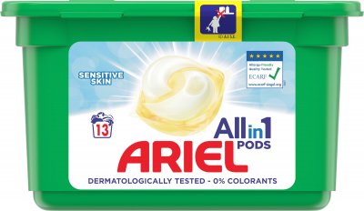 Ariel gelové kapsle Sensitive 13ks