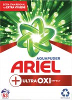 Ariel prací prášek Ultra Oxi Effect (53 pracích dávek), 3,975kg