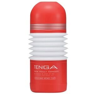 Tenga Pánský masturbátor Rolling Head Cup červený