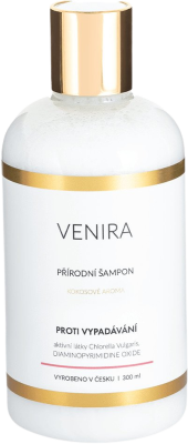 VENIRA Přírodní šampon proti vypadávání vlasů 300ml VENIRA Přírodní šampon proti vypadávání vlasů 300ml