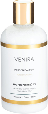 VENIRA Přírodní šampon pro podporu růstu vlasů 300ml VENIRA Přírodní šampon pro podporu růstu vlasů 300ml