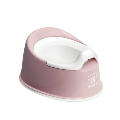 BabyBjörn Smart nočník Pink White růžový