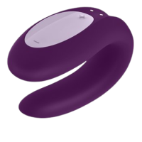 Satisfyer Párový vibrátor Double Joy fialový Satisfyer Párový vibrátor Double Joy fialový