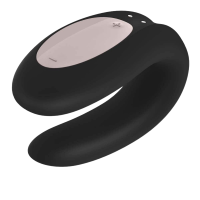 Satisfyer Párový vibrátor Double Joy černý