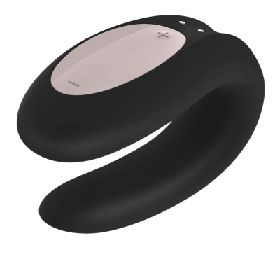 Satisfyer Párový vibrátor Double Joy černý Satisfyer Párový vibrátor Double Joy černý