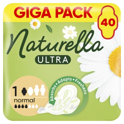 Naturella Ultra Normal Hygienické Vložky S Křidélky 40ks