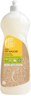Tierra Verde, Gel na nádobí BIO citron, 1l