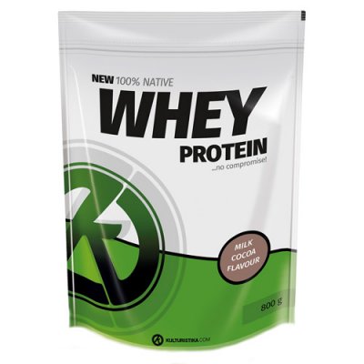 Kulturistika.com New 100% Whey Protein Mléčné kakao 800g