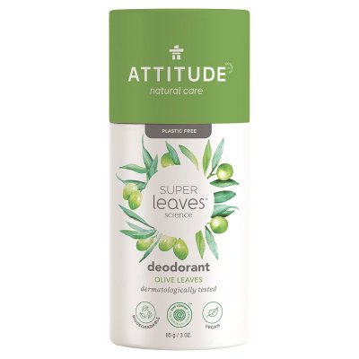 Attitude Super leaves Přírodní tuhý deodorant – olivové listy 85 g