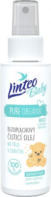 Linteo Baby Čistící olej na tělo a zadeček 100 ml