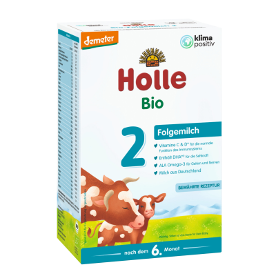 Holle BIO Dětská mléčná výživa 2 pokračovací 600 g