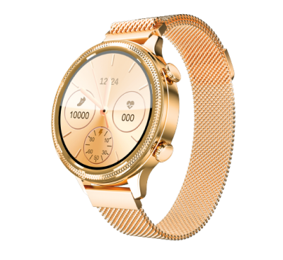 Aligator Chytré hodinky Watch Lady zlaté