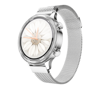 Aligator Chytré hodinky Watch Lady, stříbrné