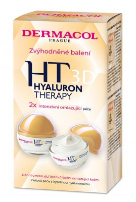 Dermacol Duopack HT3D denní + noční krém 2x50ml