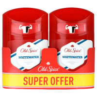 Old Spice deo tuhý DUO 2x50ml White water