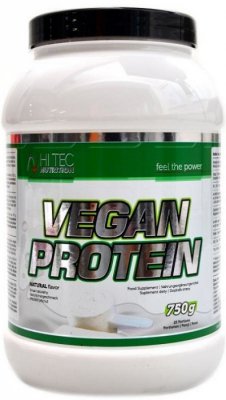 HiTec Nutrition Vegan protein bez příchutě 750g