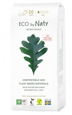 Eco by Naty Dámské inkontinenční vložky Mini 20ks