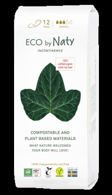 Eco by Naty Dámské inkontinenční vložky Normal 12ks