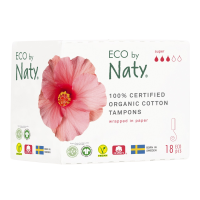 ECO by Naty Super dámské tampóny 18 ks